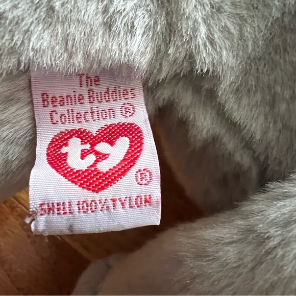 Ty Beanie‎ Buddies Elephant American Flag Stuffed Plush Animal Toy Gray 18” - Picture 6 of 8